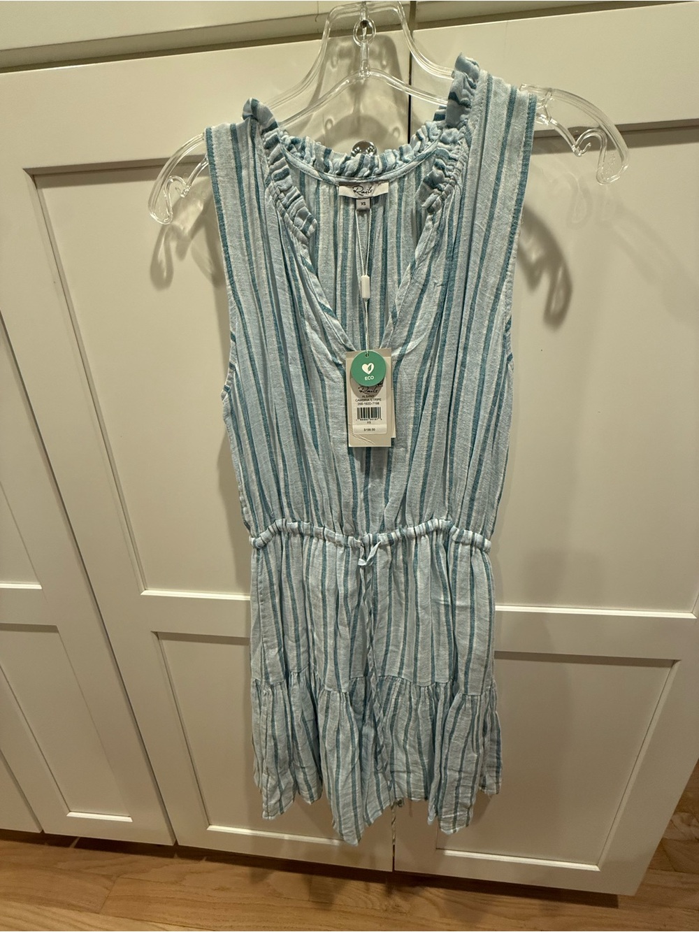 Rails Women’s  Light Blue Striped dress